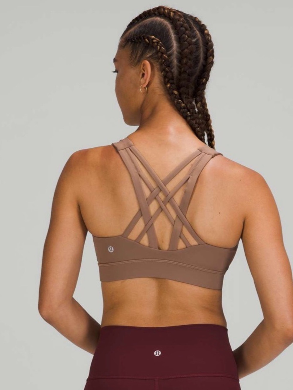 🍋🍋Lululemon Free To Be Elevated Bra, cacao colorway,Sz 4, guc